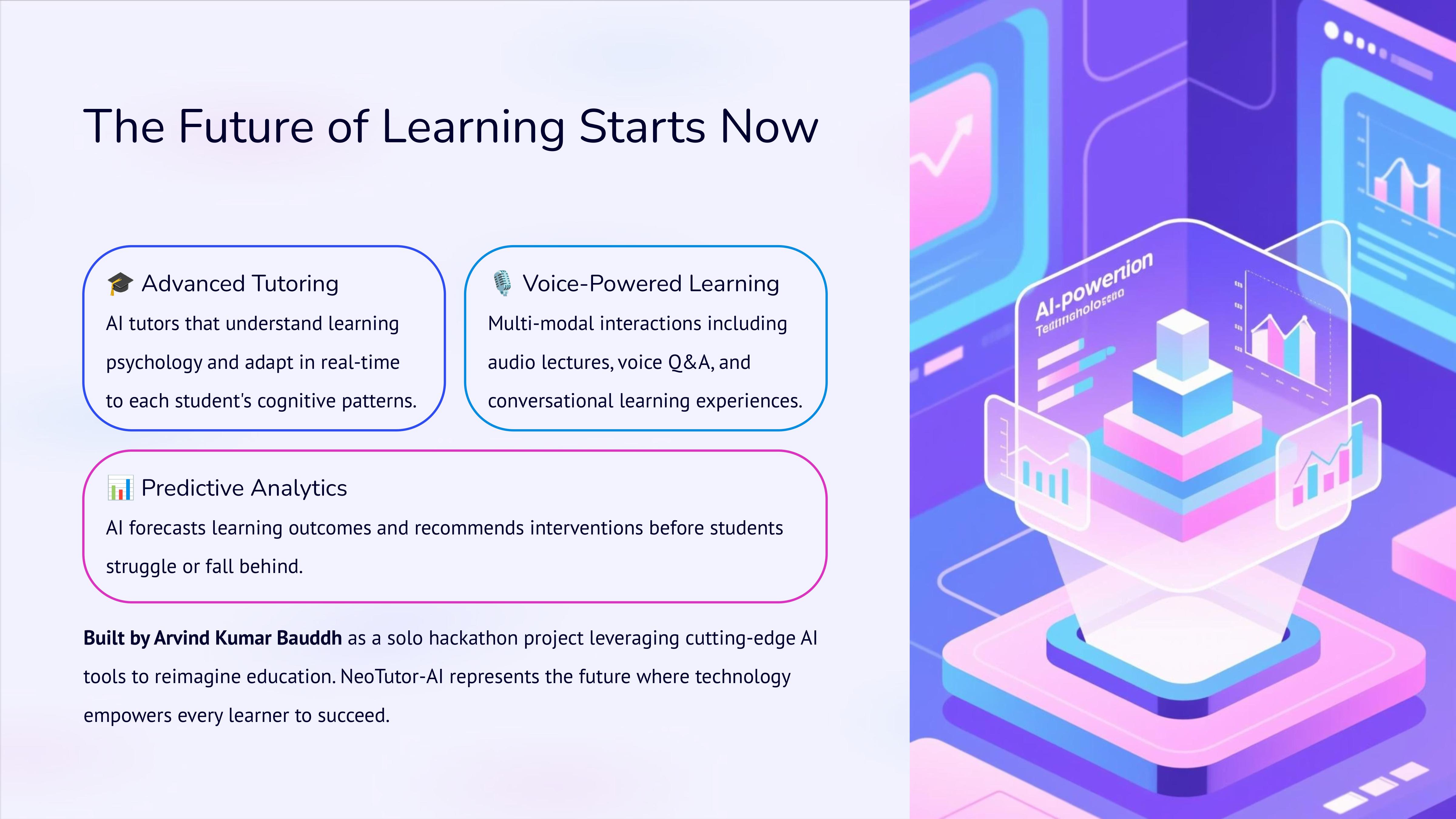 NeoTutor-AI : AI Powered Tutor