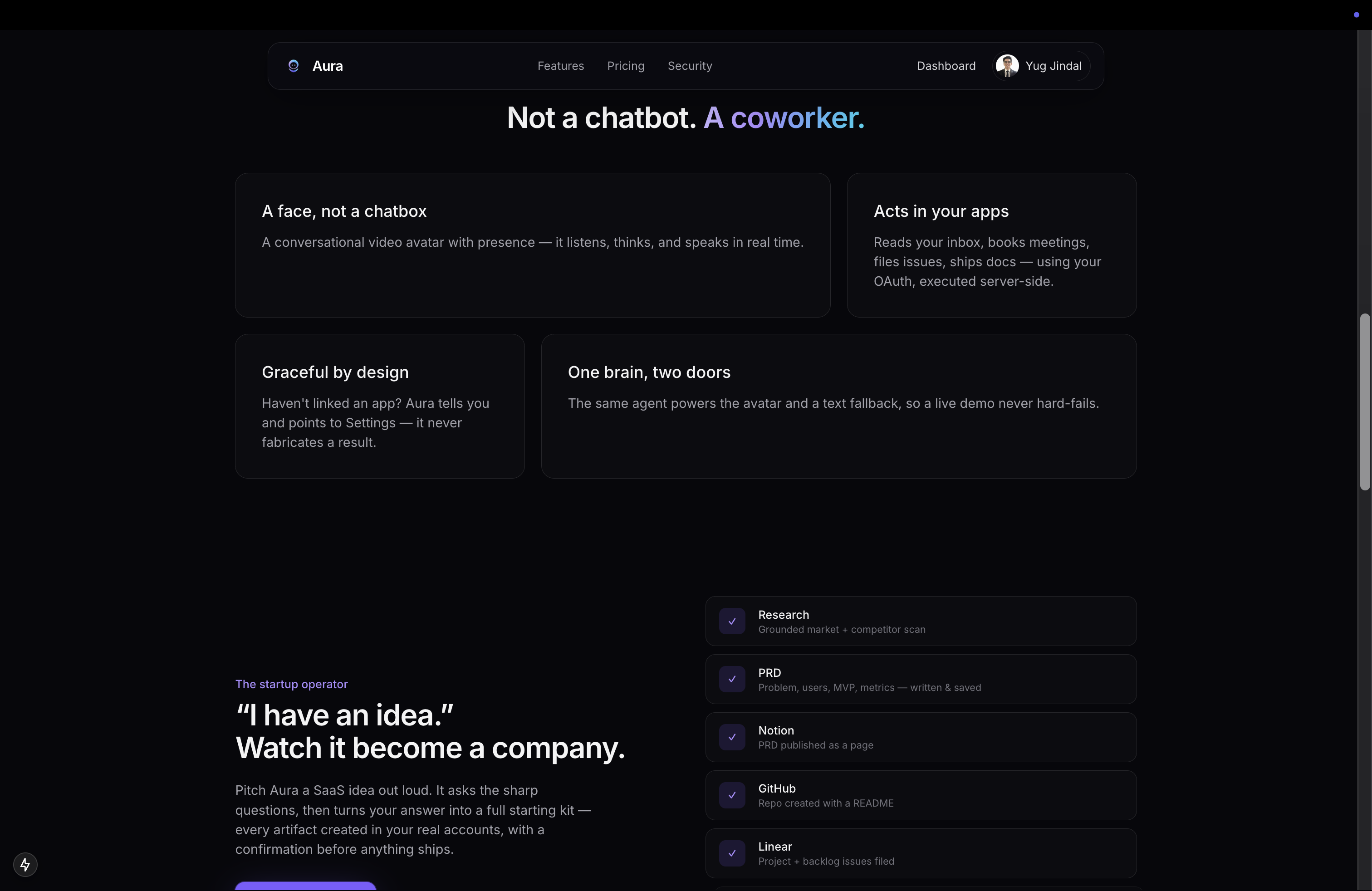 Aura - Your Personal AI Assistant Aura - Your Personal AI Assistant