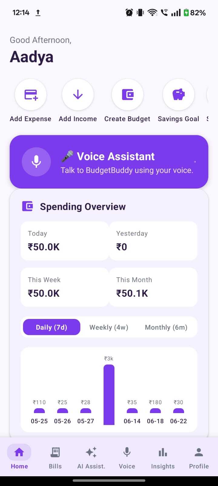 BudgetBuddy BudgetBuddy