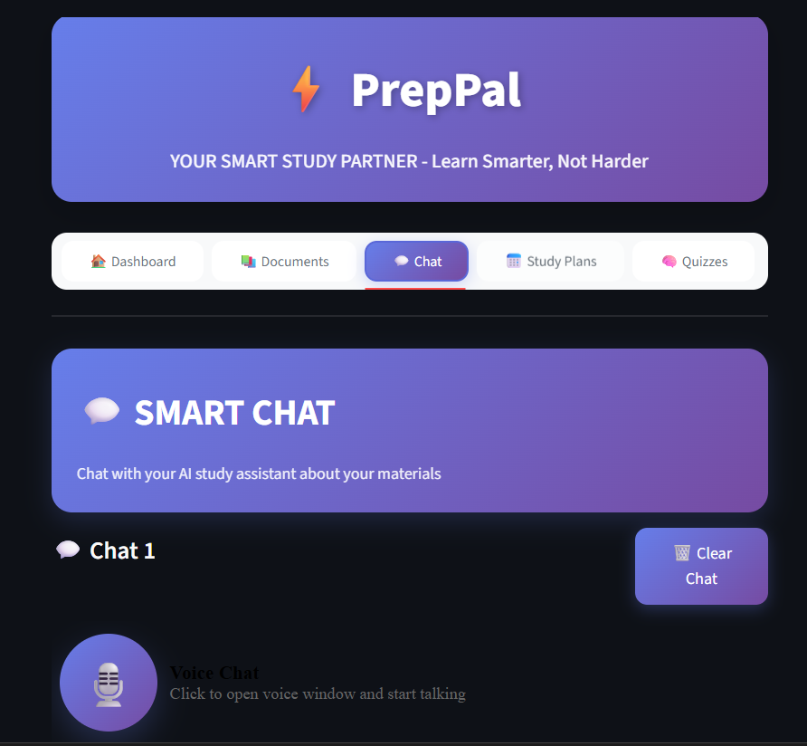 PrepPal -Smart Study Planner PrepPal -Smart Study Planner