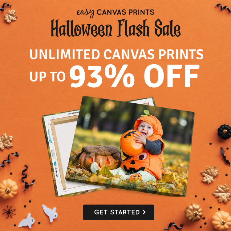 Easy Canvas Prints - Upto 93% Off