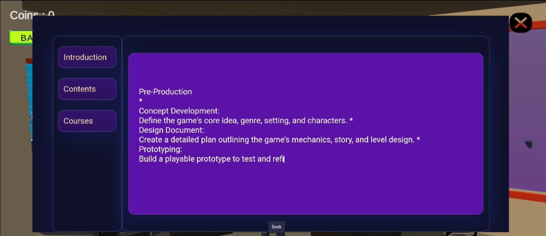Q-Learn (A 3D virtual Platform)