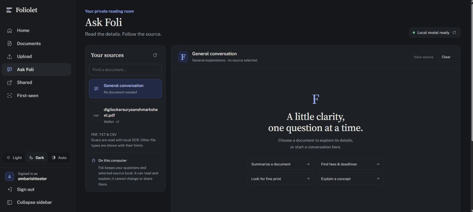 Foliolet: Blockchain backed Selective Disclosure System Foliolet: Blockchain backed Selective Disclosure System