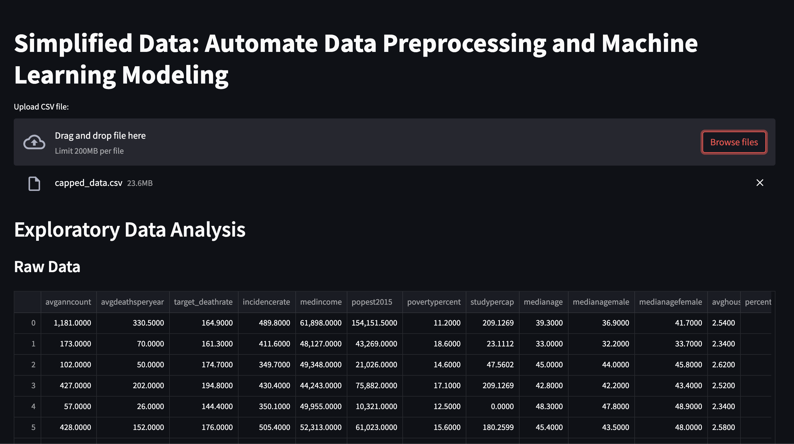 Datapreparation-automation