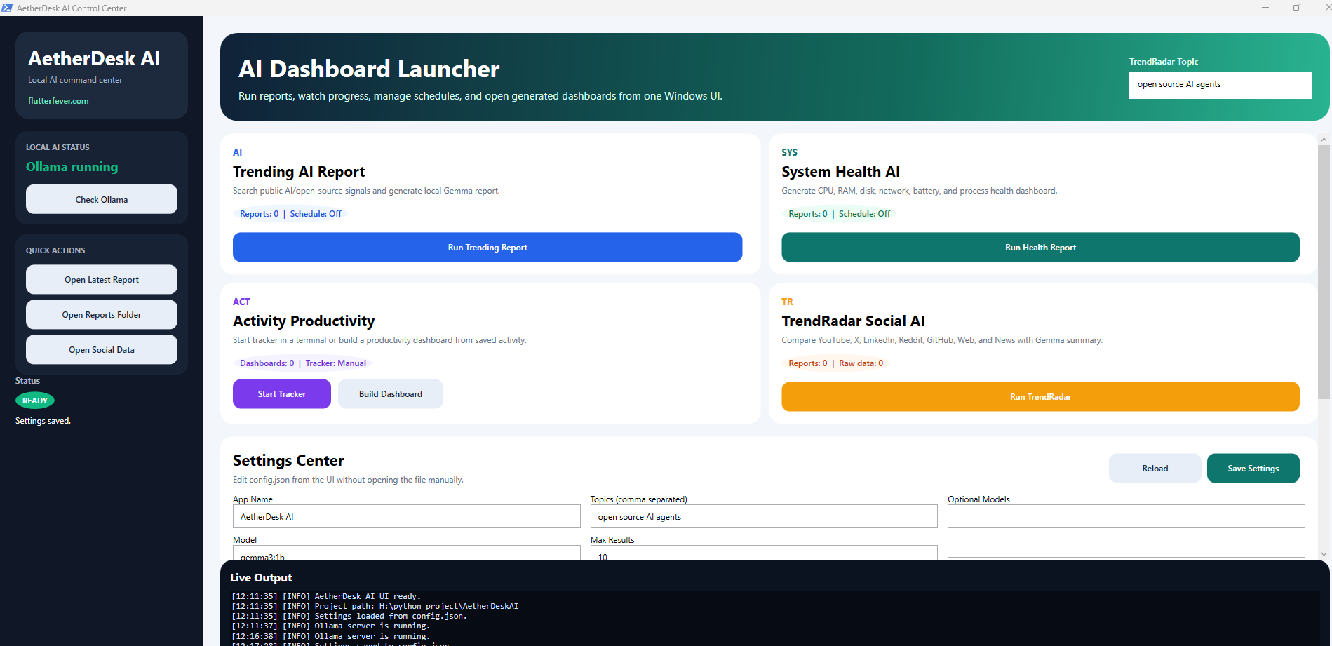 AetherDesk AI AetherDesk AI