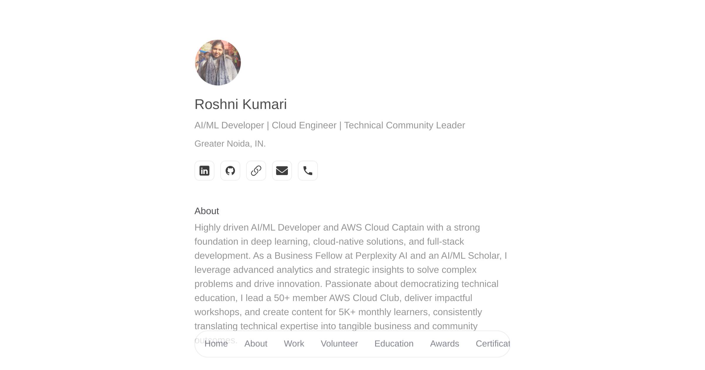 Roshni Kumari - Ai/ml Developer | Cloud Engineer | Technical Community Leader - AI/ML Developer | Cloud Engineer | Technical Community Leader