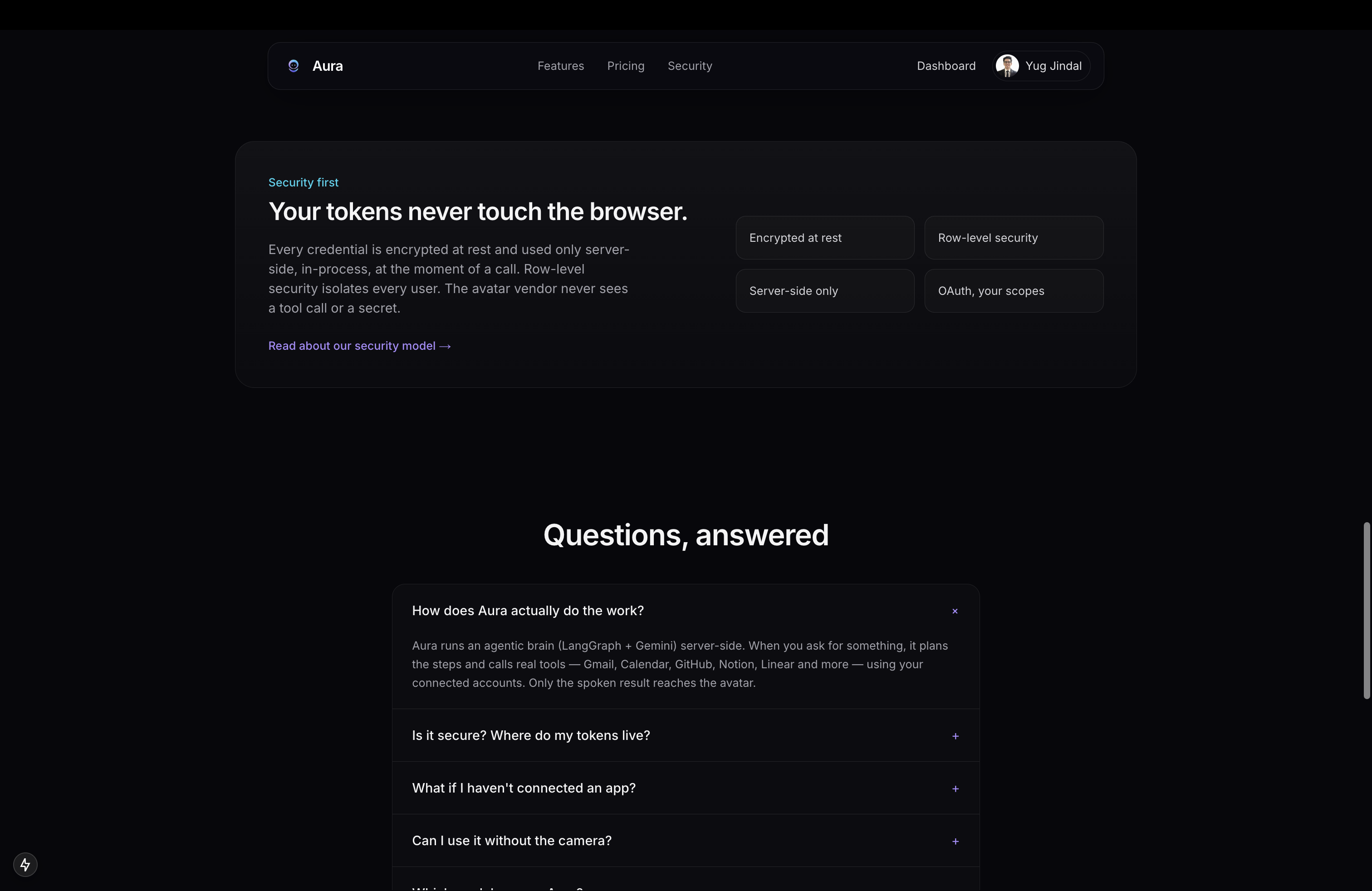 Aura - Your Personal AI Assistant Aura - Your Personal AI Assistant