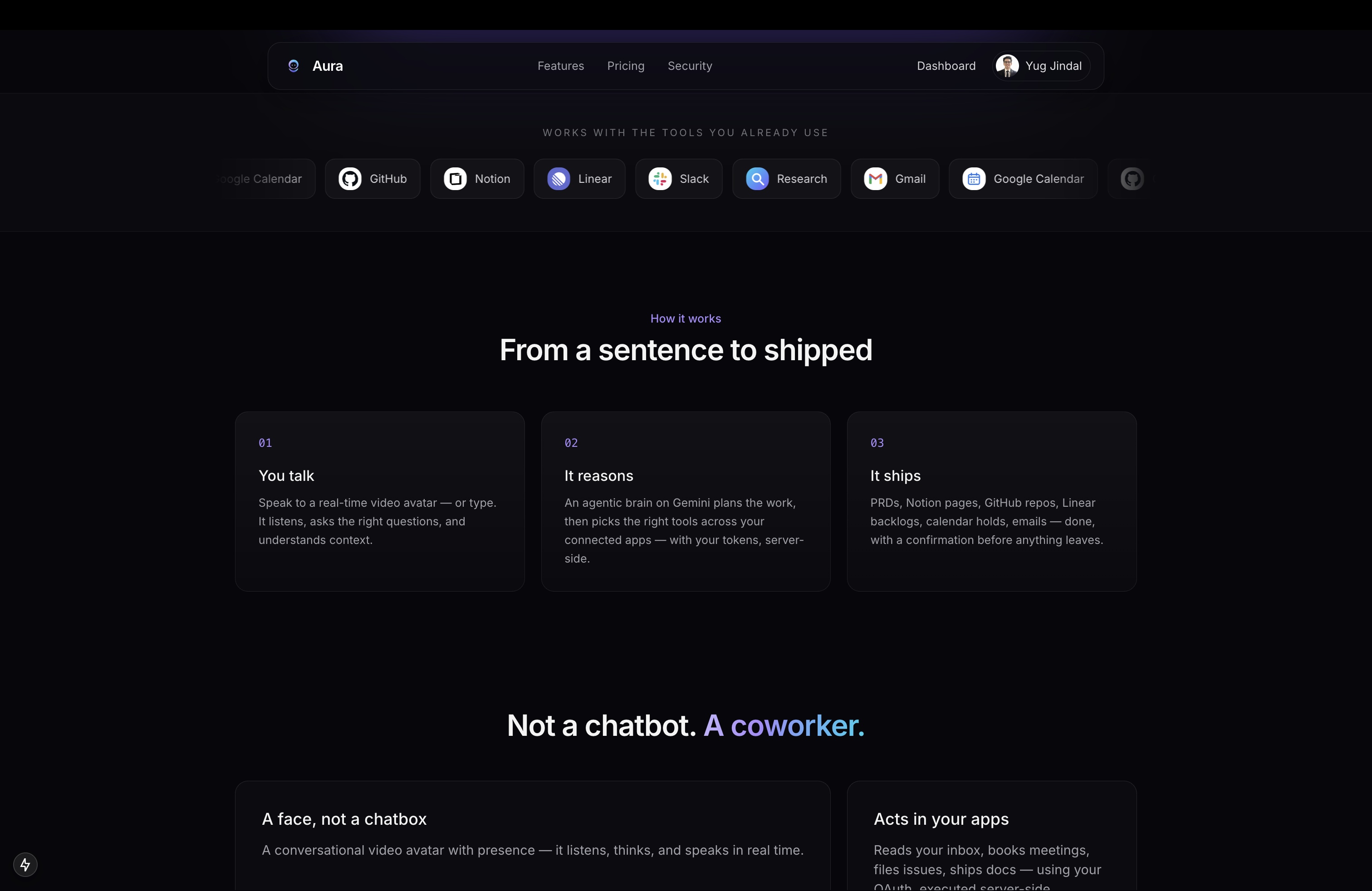 Aura - Your Personal AI Assistant Aura - Your Personal AI Assistant