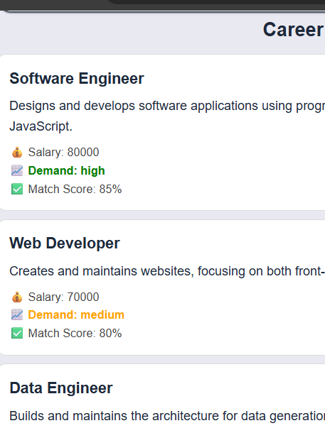 Career Path Finder