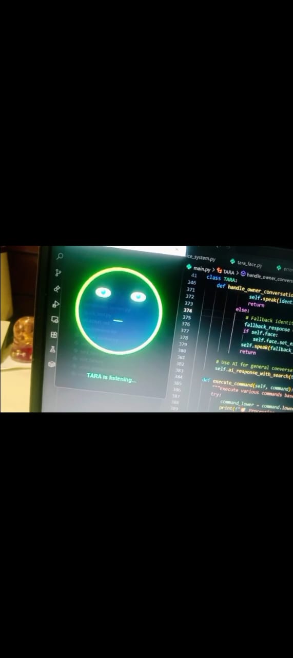 TARA- An AI/ML Companion (Tripathi Aditya's Reactive Angel using NLP) TARA- An AI/ML Companion (Tripathi Aditya's Reactive Angel using NLP)