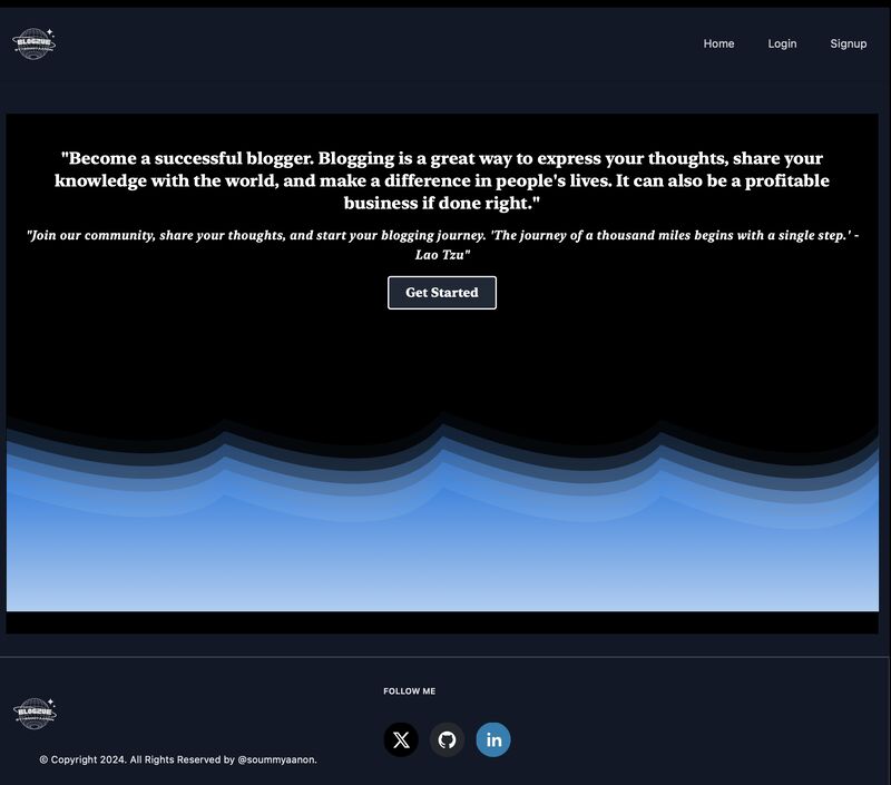 New blog site created using Vite React, Tailwind CSS, and Appwrite | Soumyaranjan Panda posted on the topic | LinkedIn