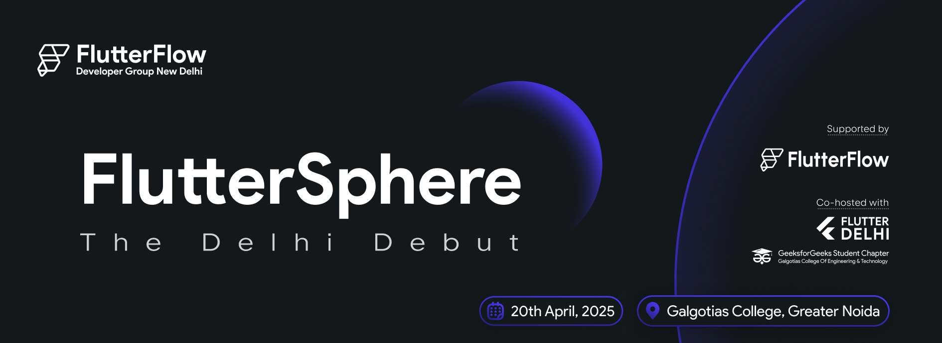 FlutterSphere: The Delhi Debut