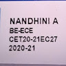 Nandhini.A, III ECE