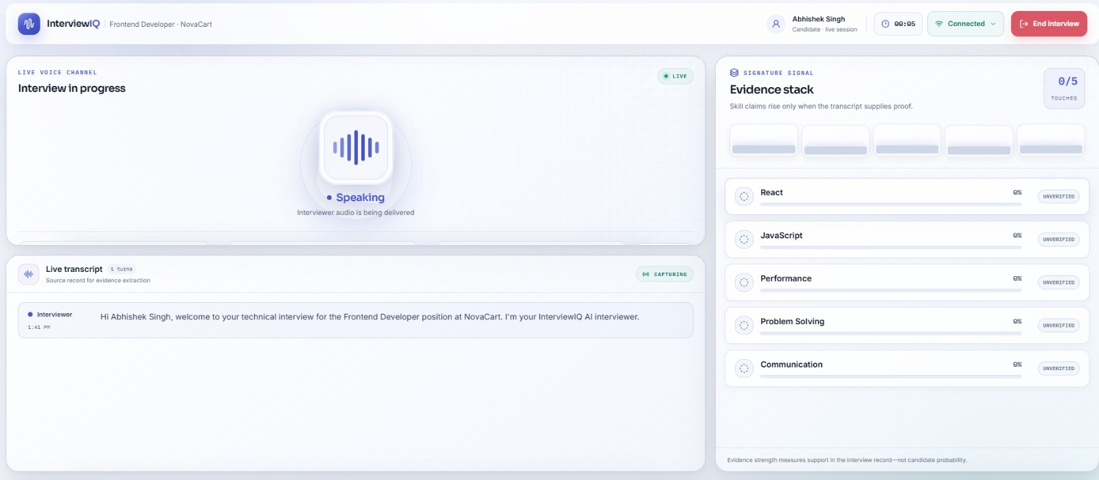 AI-Powered Voice Interviewr And Coach