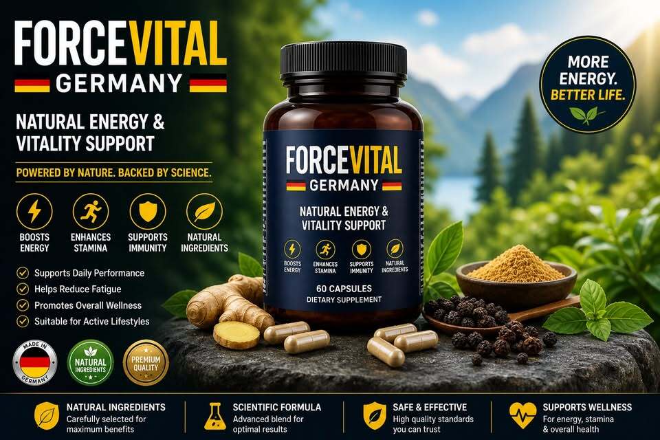 ForceVital Deutschland Unterstützen Sie Ihren aktiven Lebensstil auf natürliche Weise.