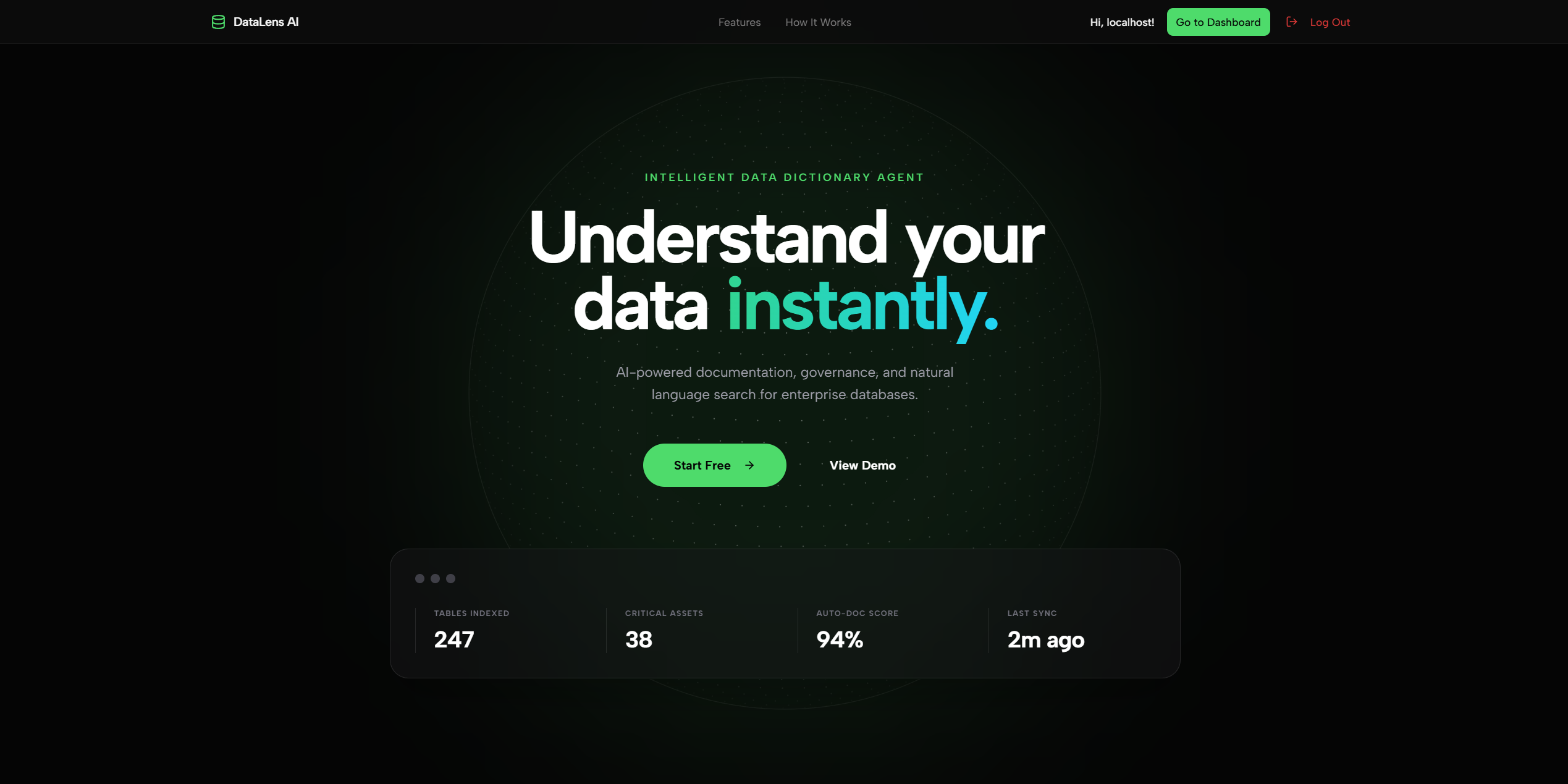 DataLensAi-Understand your data instantly.