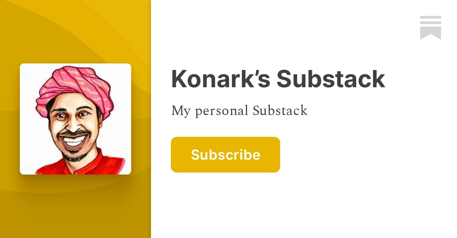 Konark’s Substack | Konark Sharma | Substack