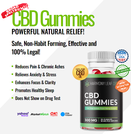 Harmony Leaf CBD Gummies