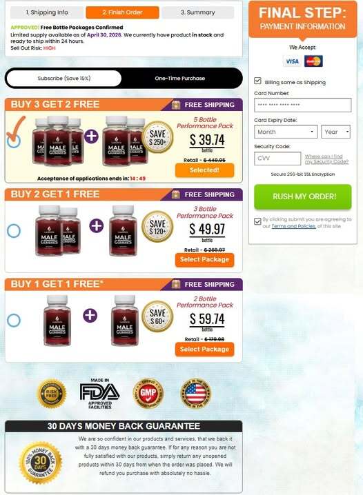 Luxovia Male Enhancement Gummies Canada – Natural Support for Active Men