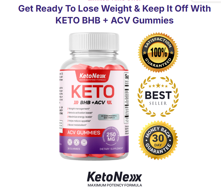 KetoNex Gummies Canada Reviews: Does It Really Melt Belly Fat Fast?