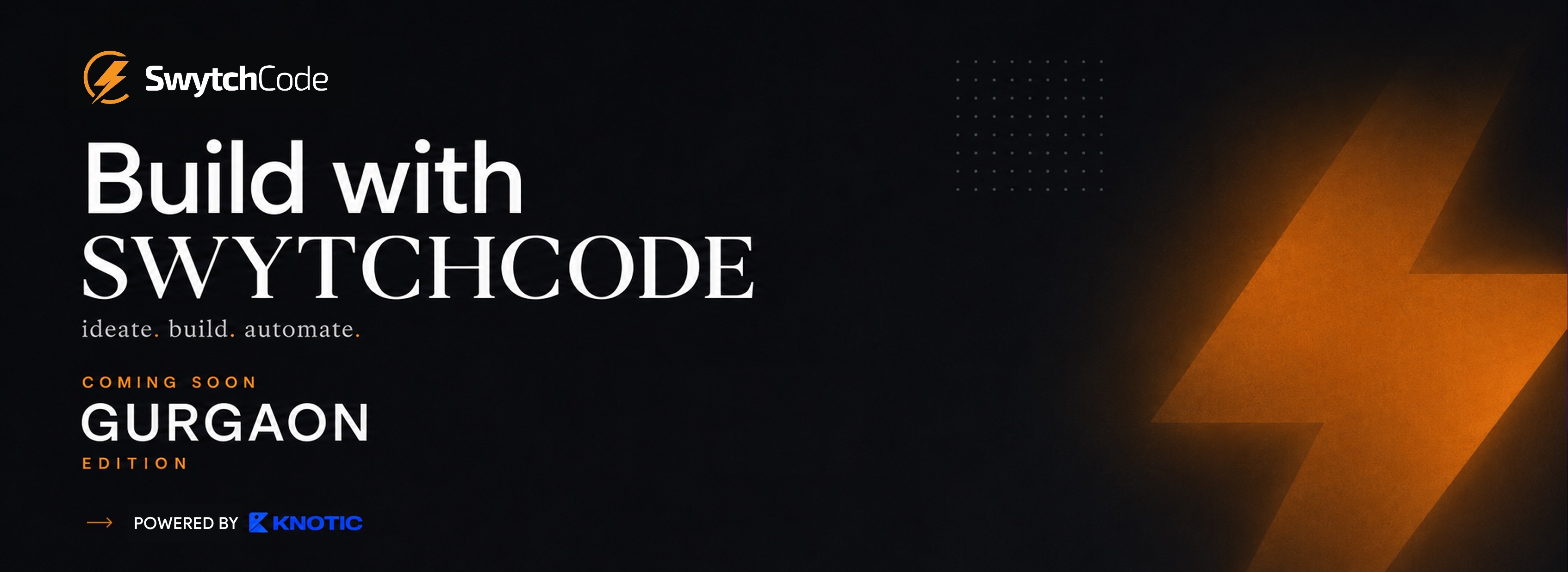 Build With Swytchcode : Gurgaon Edition