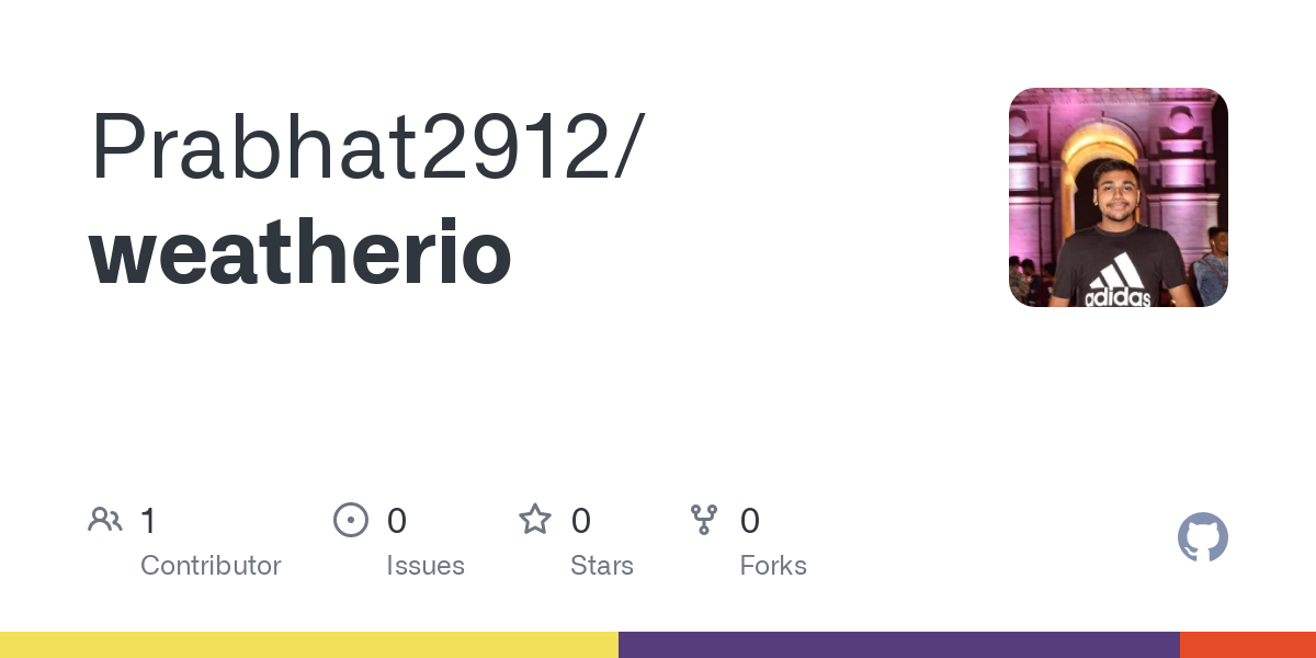 GitHub - Prabhat2912/weatherio
