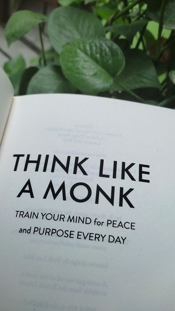 Review of “Think Like a Monk”