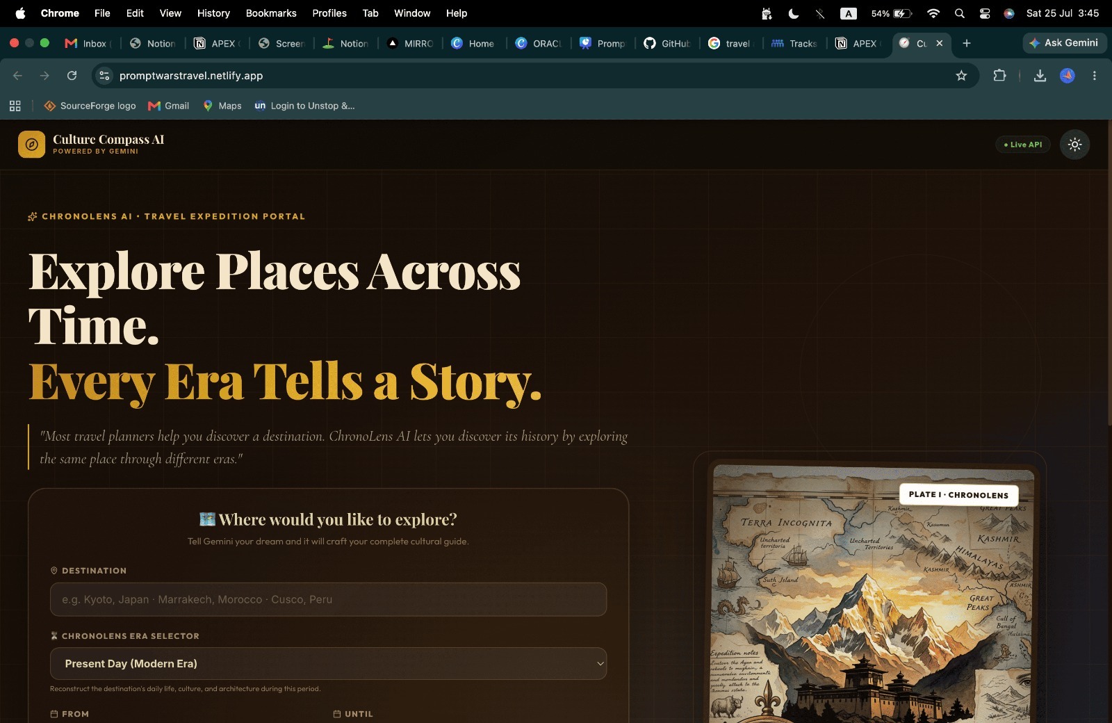 Culture Compass AI: Travel Beyond Maps