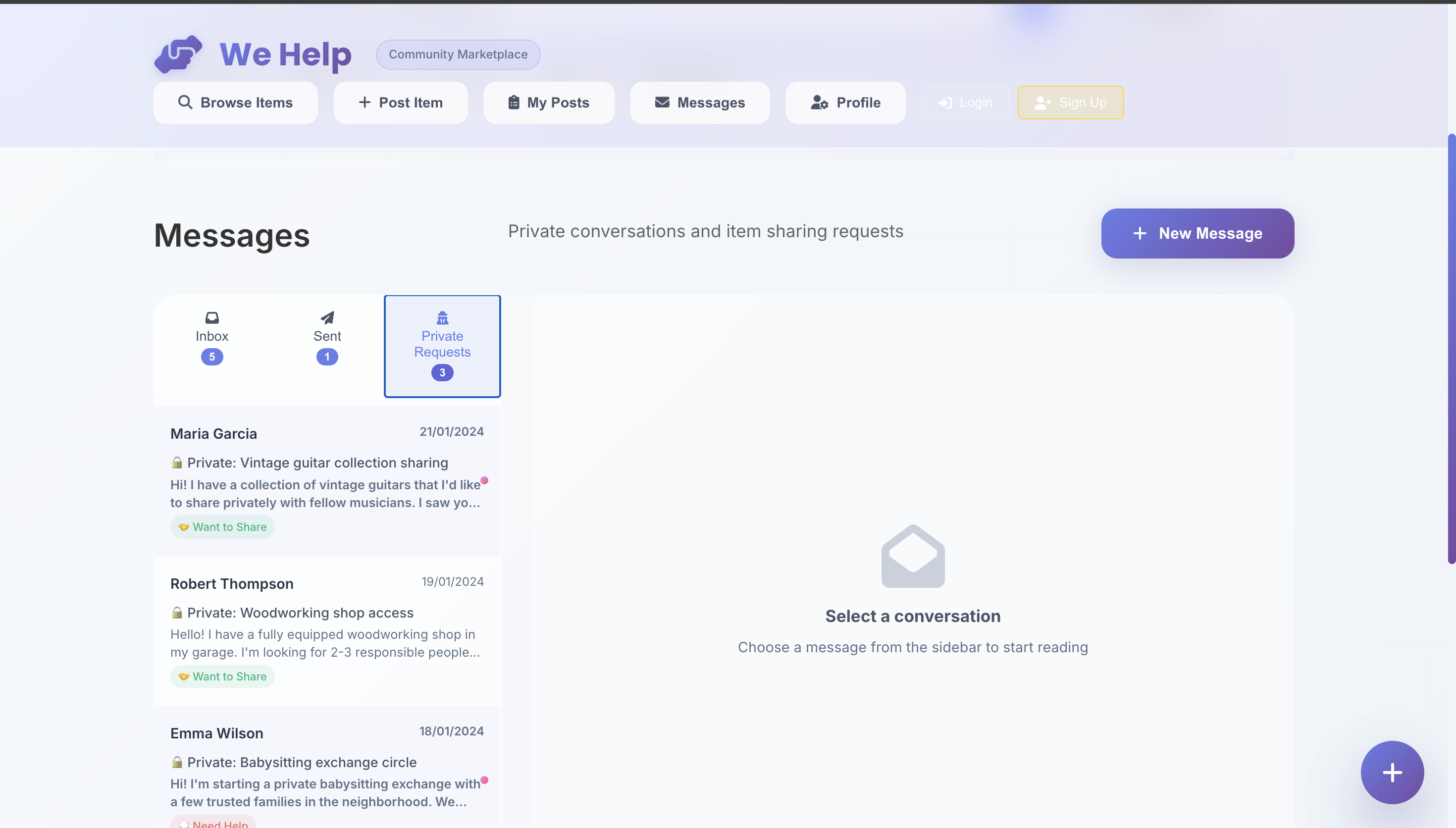 community help board 