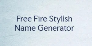 Create Nicknames for Free Fire