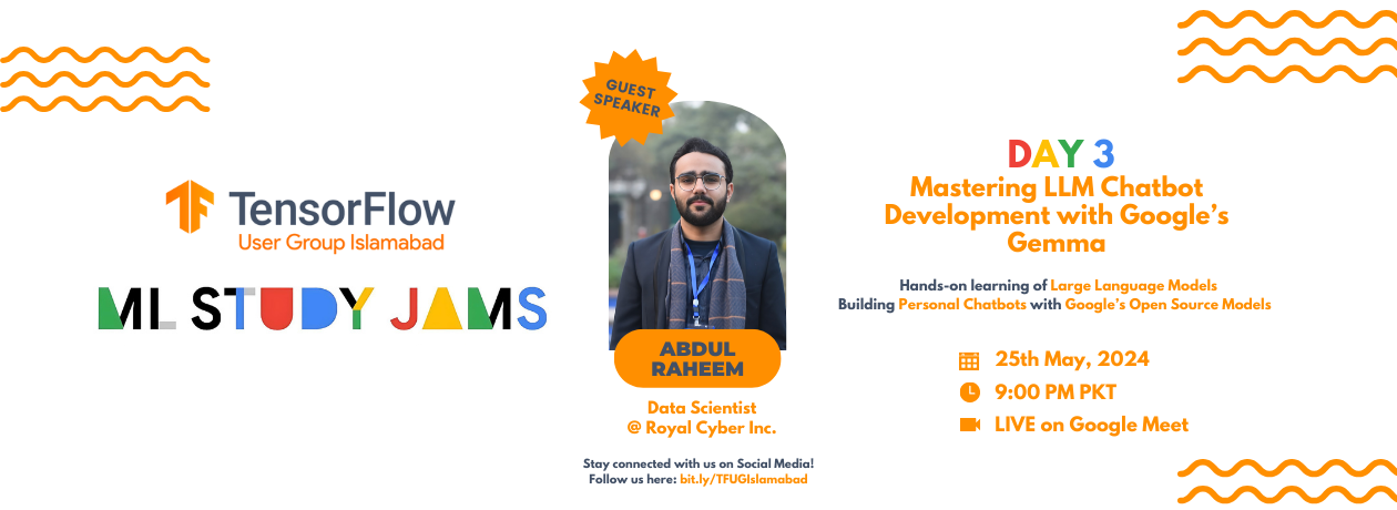 Mastering LLM Chatbot Development with Google's Gemma | ML Study Jams Day 3