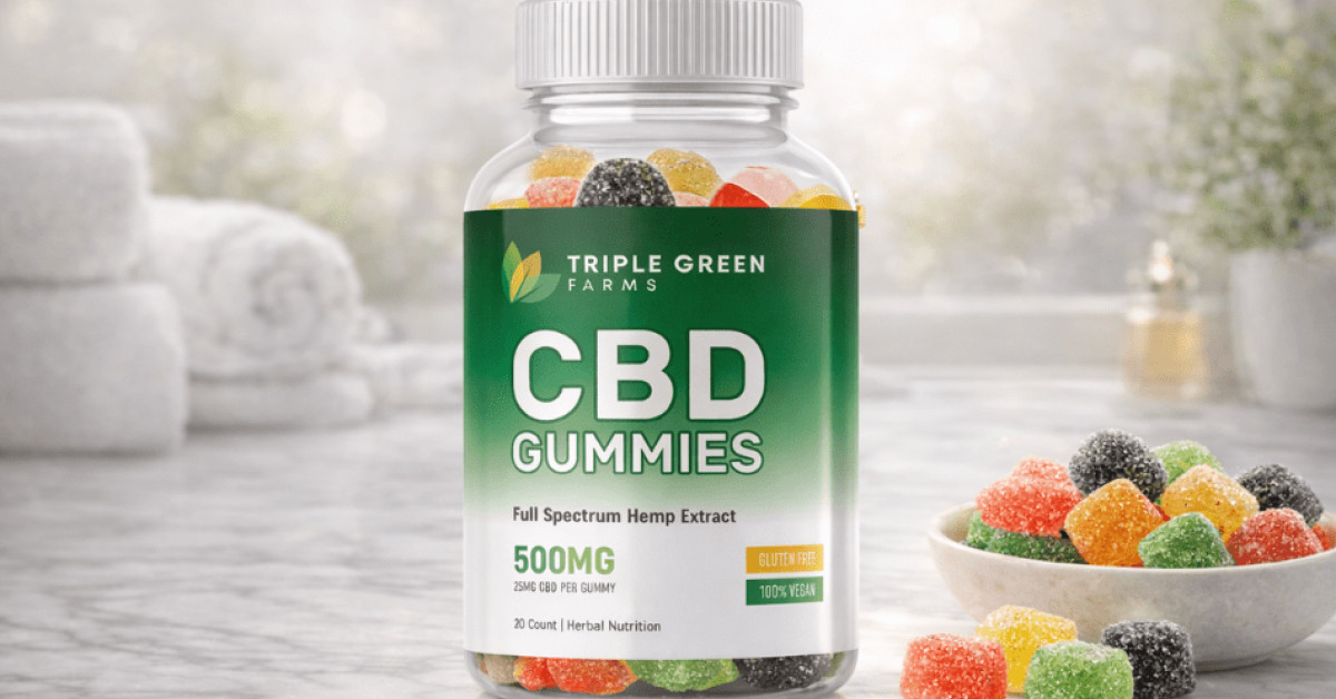 Triple Green Farms CBD Gummies Price, Use & Side Effects!!