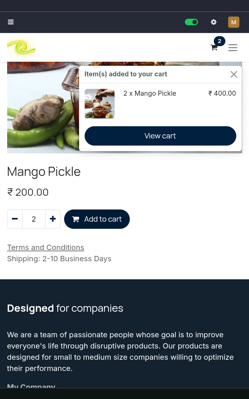 Tankan's online store