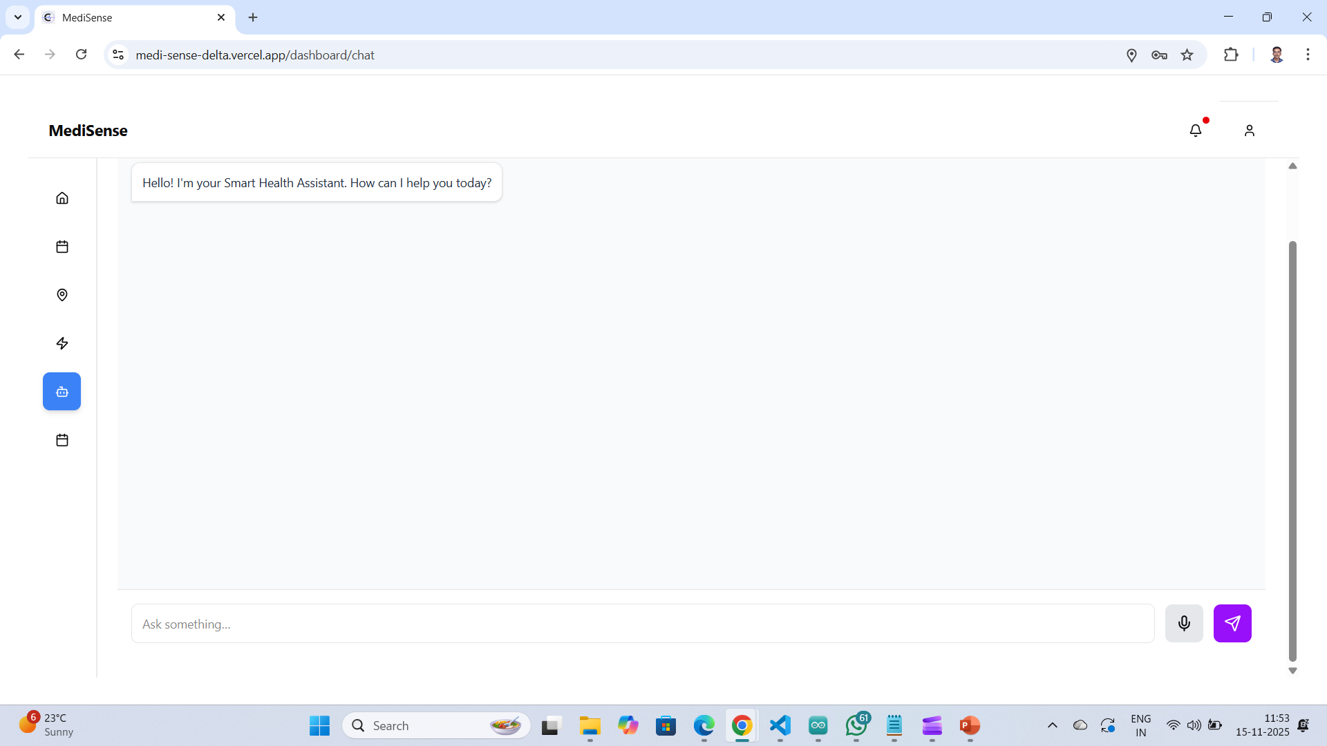Smart Health Monitoring and Assistance System Smart Health Monitoring and Assistance System
