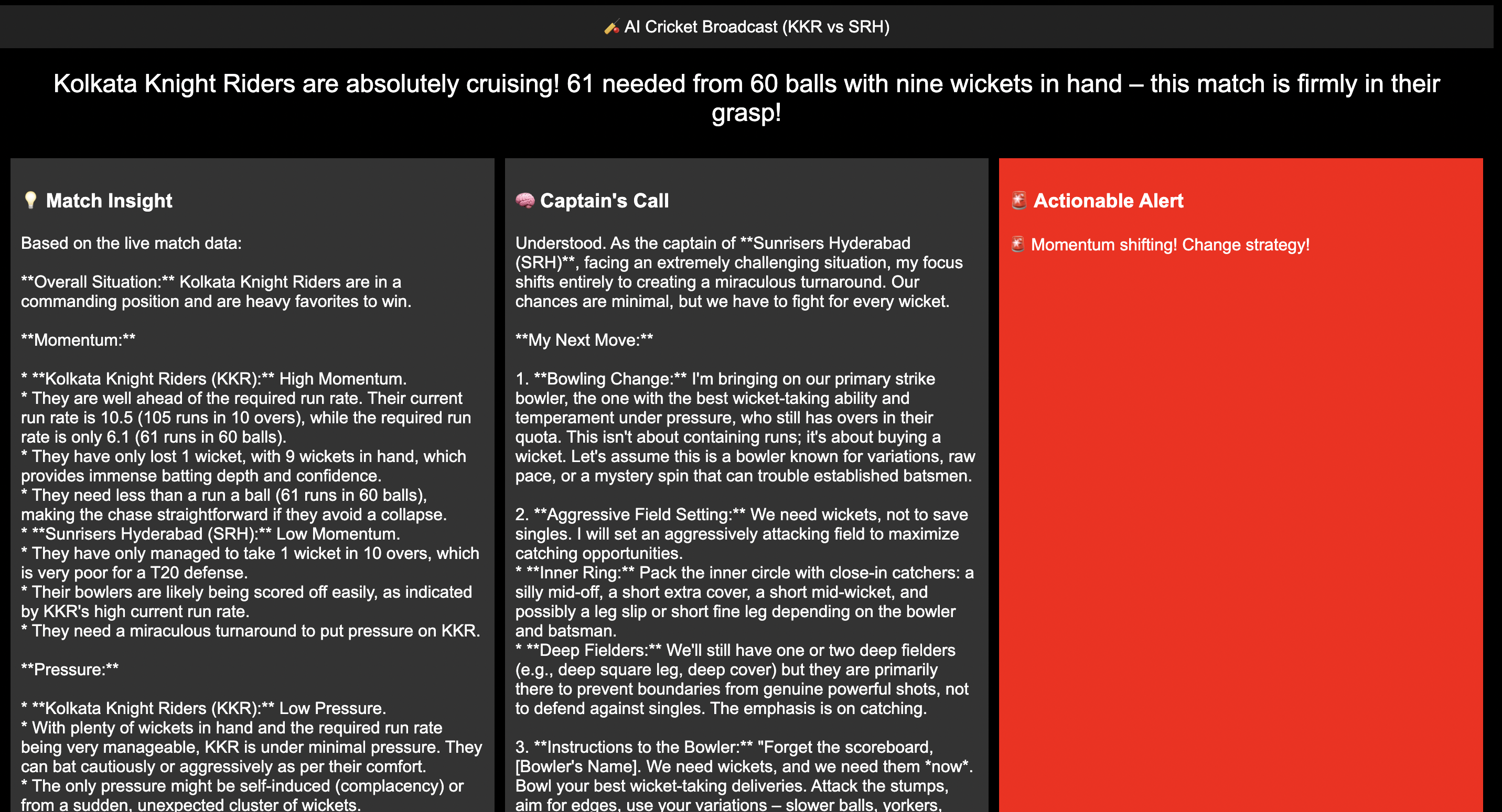 🏏 AI Cricket Broadcast