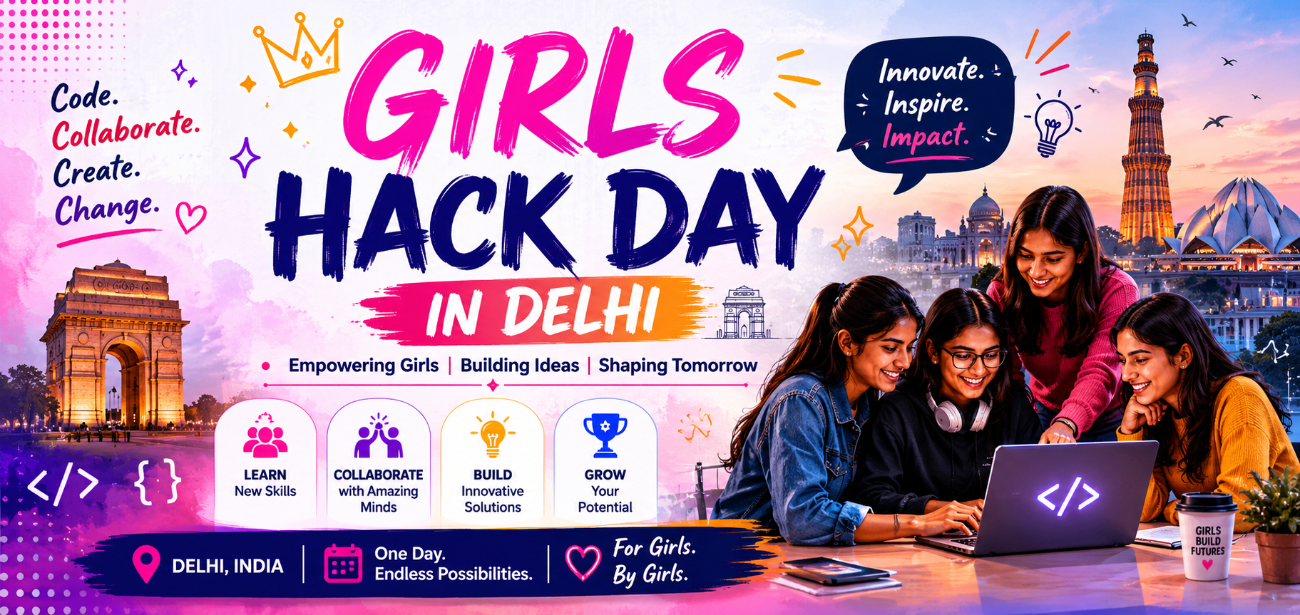 Girls Hack Day in delhi