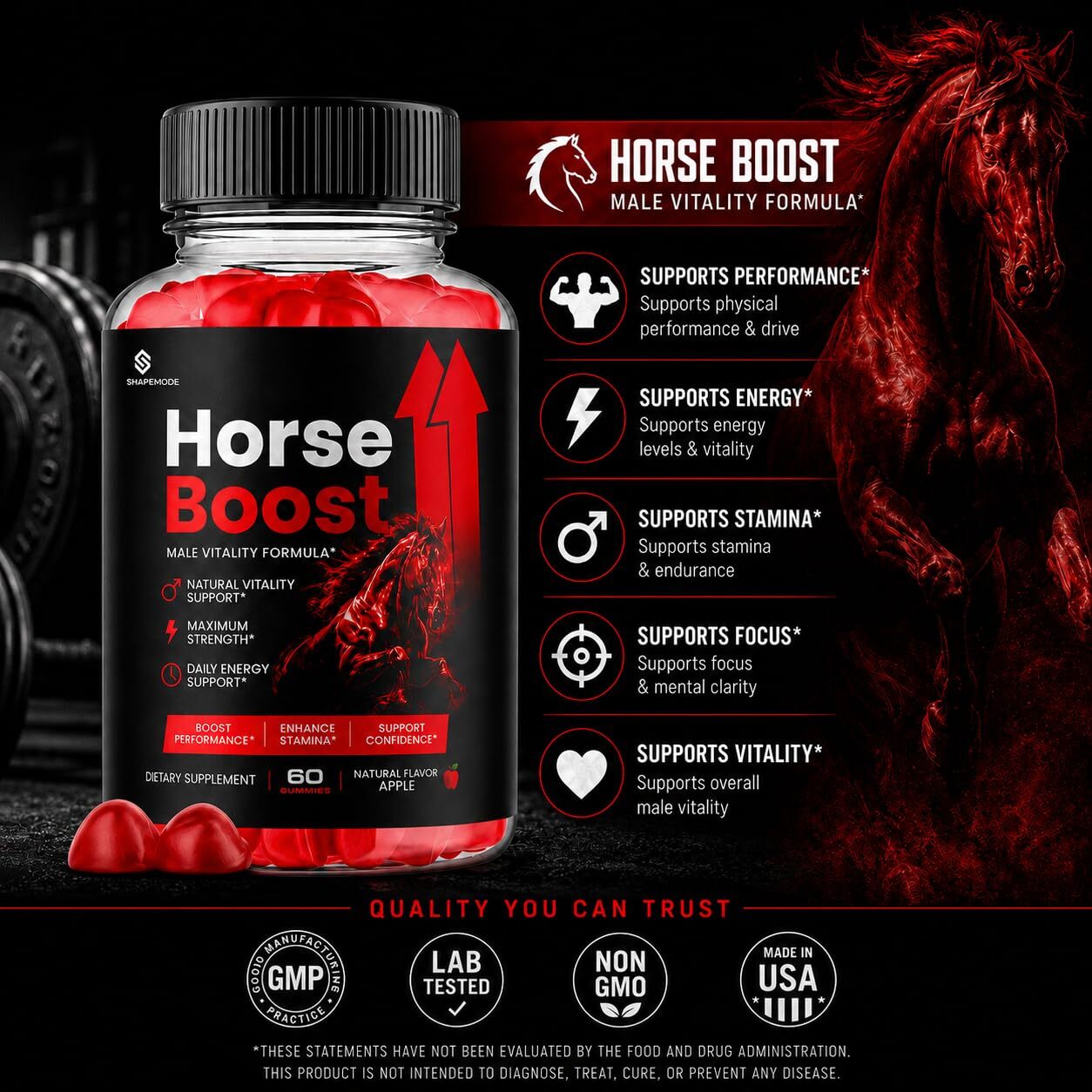 HorseBoost [US] – Achieve Harder Erection description