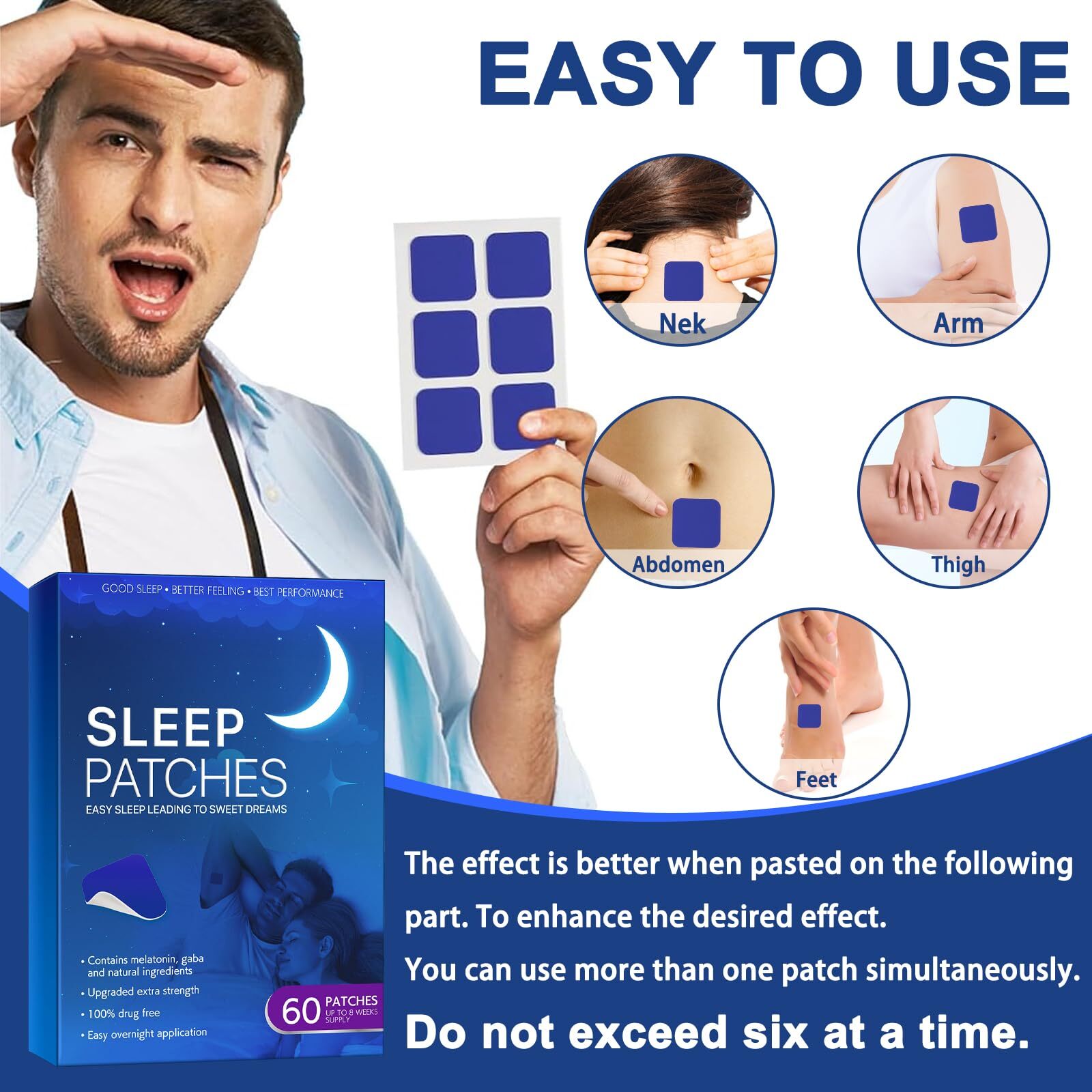 Melara Sleep Patch – Melatonin-Free Overnight Sleep Support Melara Sleep Patch – Melatonin-Free Overnight Sleep Support