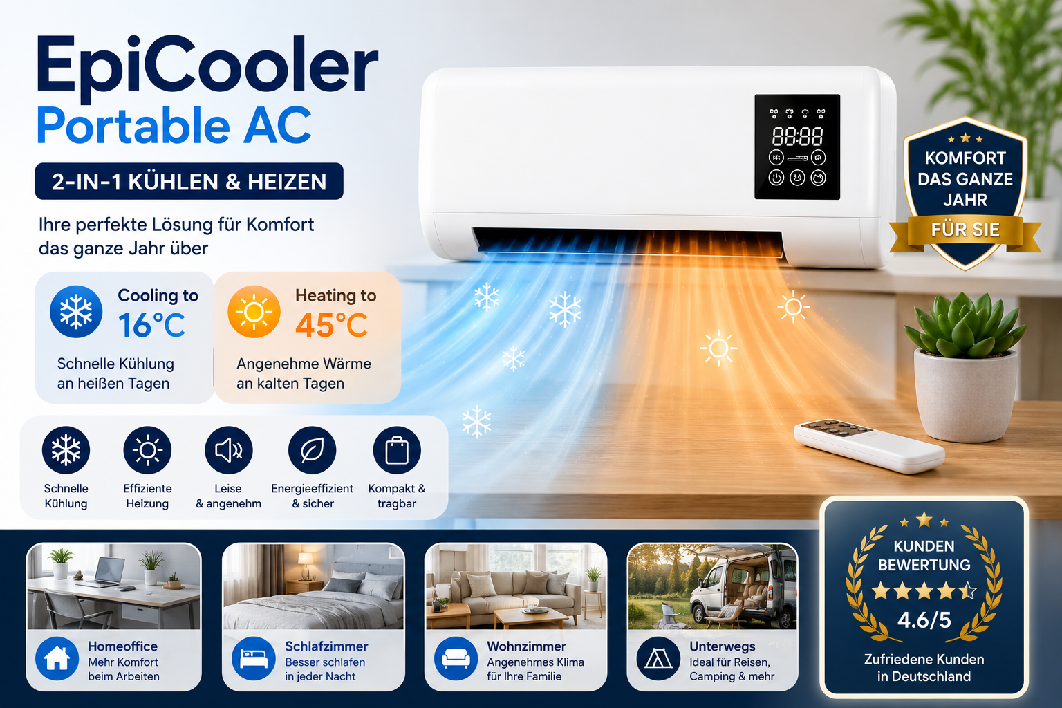 EpiCooler™ Portable AC Erfahrungen Deutschland 2026 – Vorteile, Funktionen & Kundenbewertungen EpiCooler™ Portable AC Erfahrungen Deutschland 2026 – Vorteile, Funktionen & Kundenbewertungen