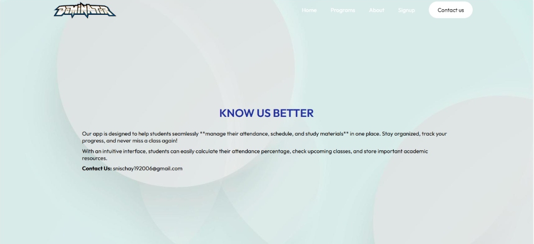 EduTrack: Smart Attendance & Schedule Manager