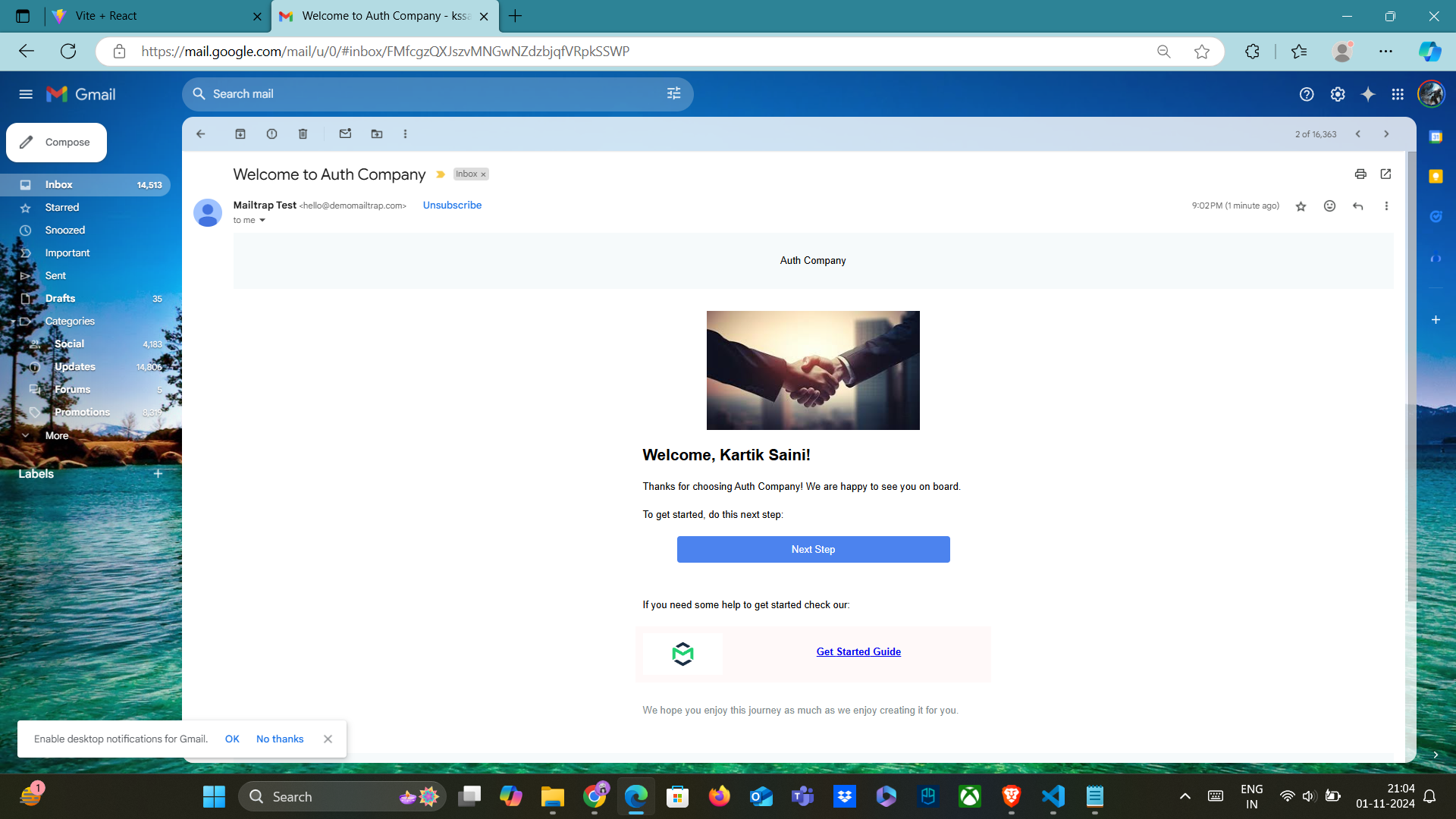 Mern Stack Authentication Project Mern Stack Authentication Project