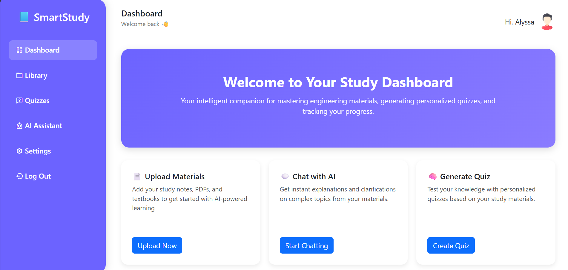 Smart Study Partner – AI-Powered Study Assistant