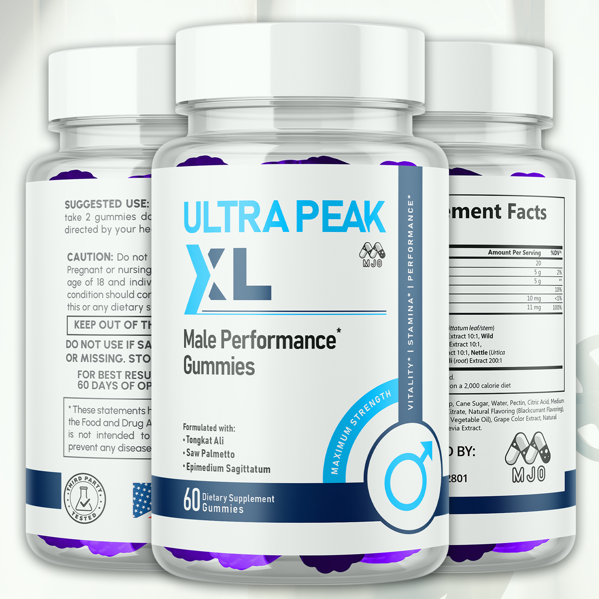 Ultra Peak XL Male Enhancement Gummies Reviews Does It Work Or Not? 