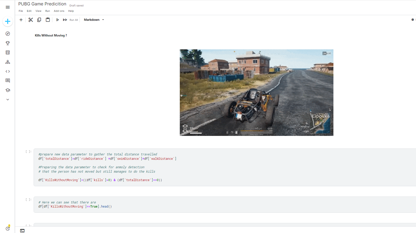 PUBG Game Prediction