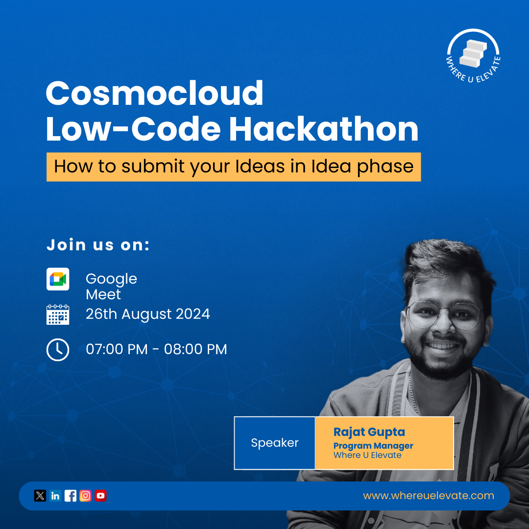 How to submit your Ideas in the Idea phase of the Cosmocloud Low-Code Hackathon