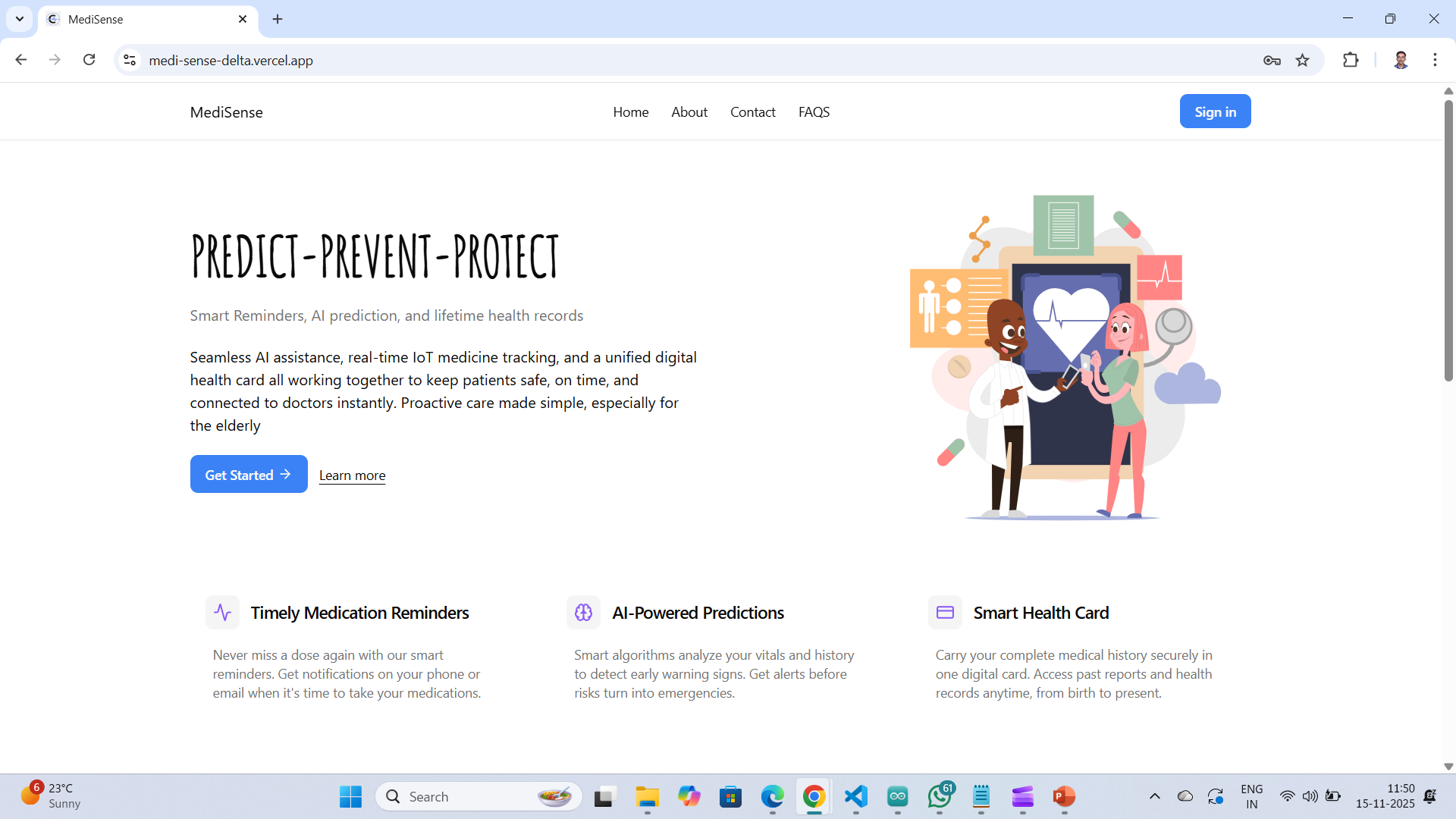 Smart Health Monitoring and Assistance System Smart Health Monitoring and Assistance System