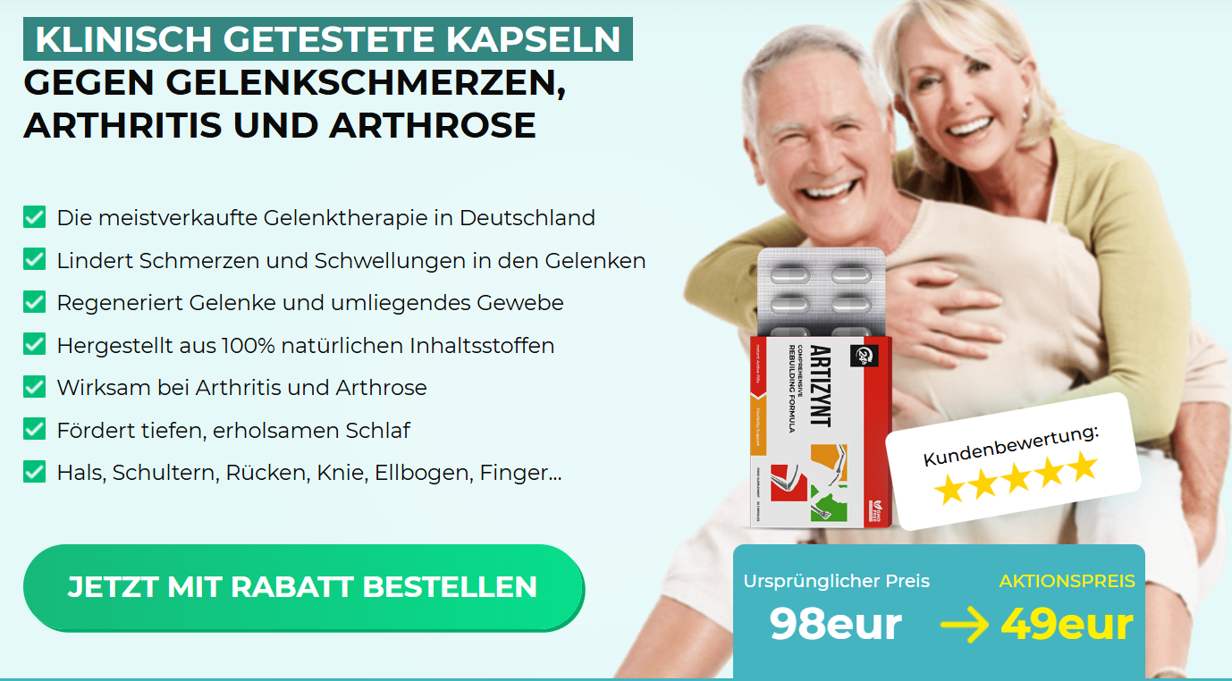 ArtiZynt Kapseln Germany Kritischer Bericht! Das sagt Ihnen niemand.