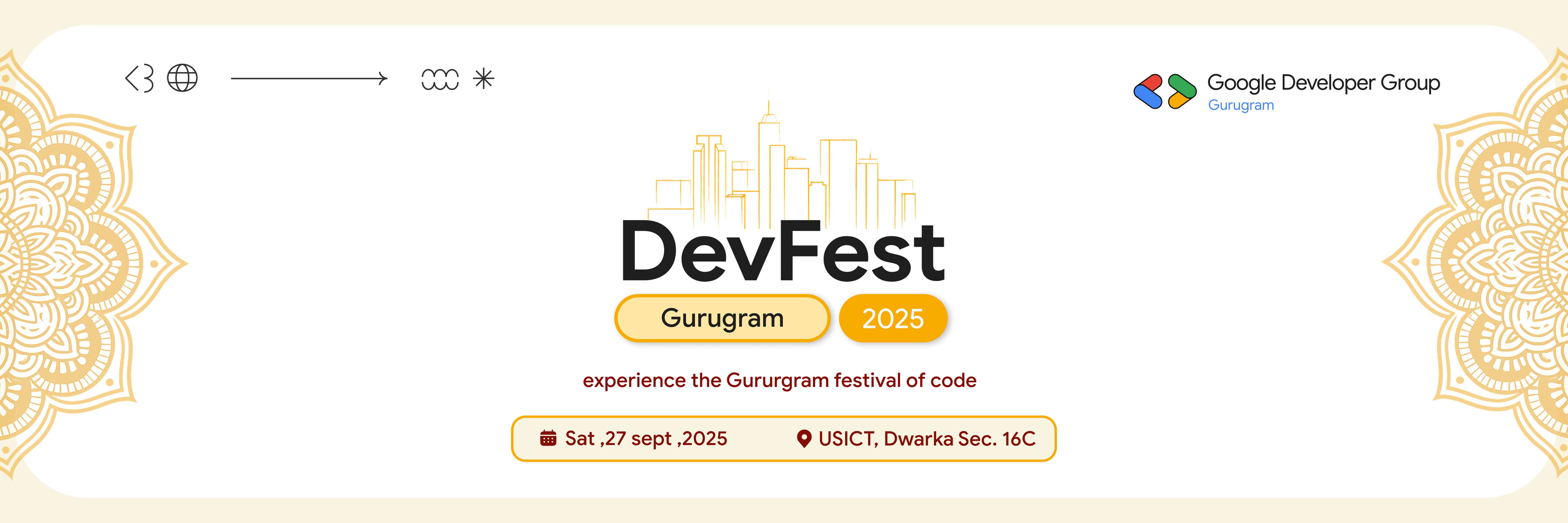 DevFest Gurugram 2025: Build, Connect, and Grow