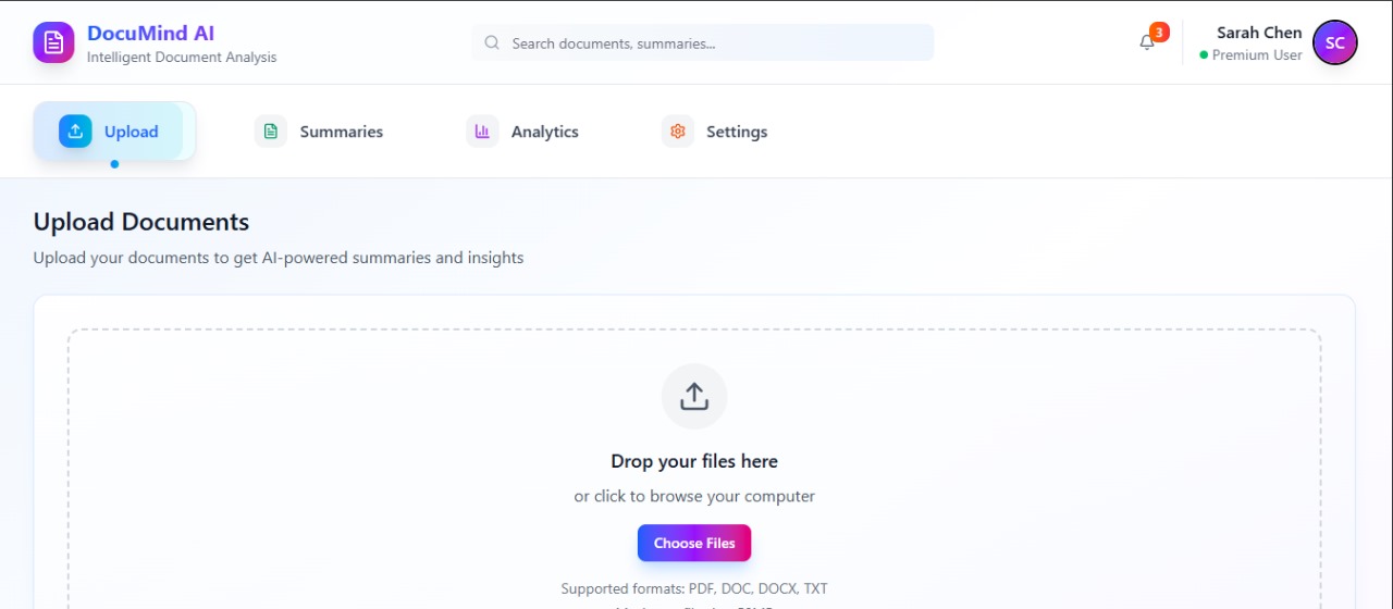 AI-Document Analysis Tool