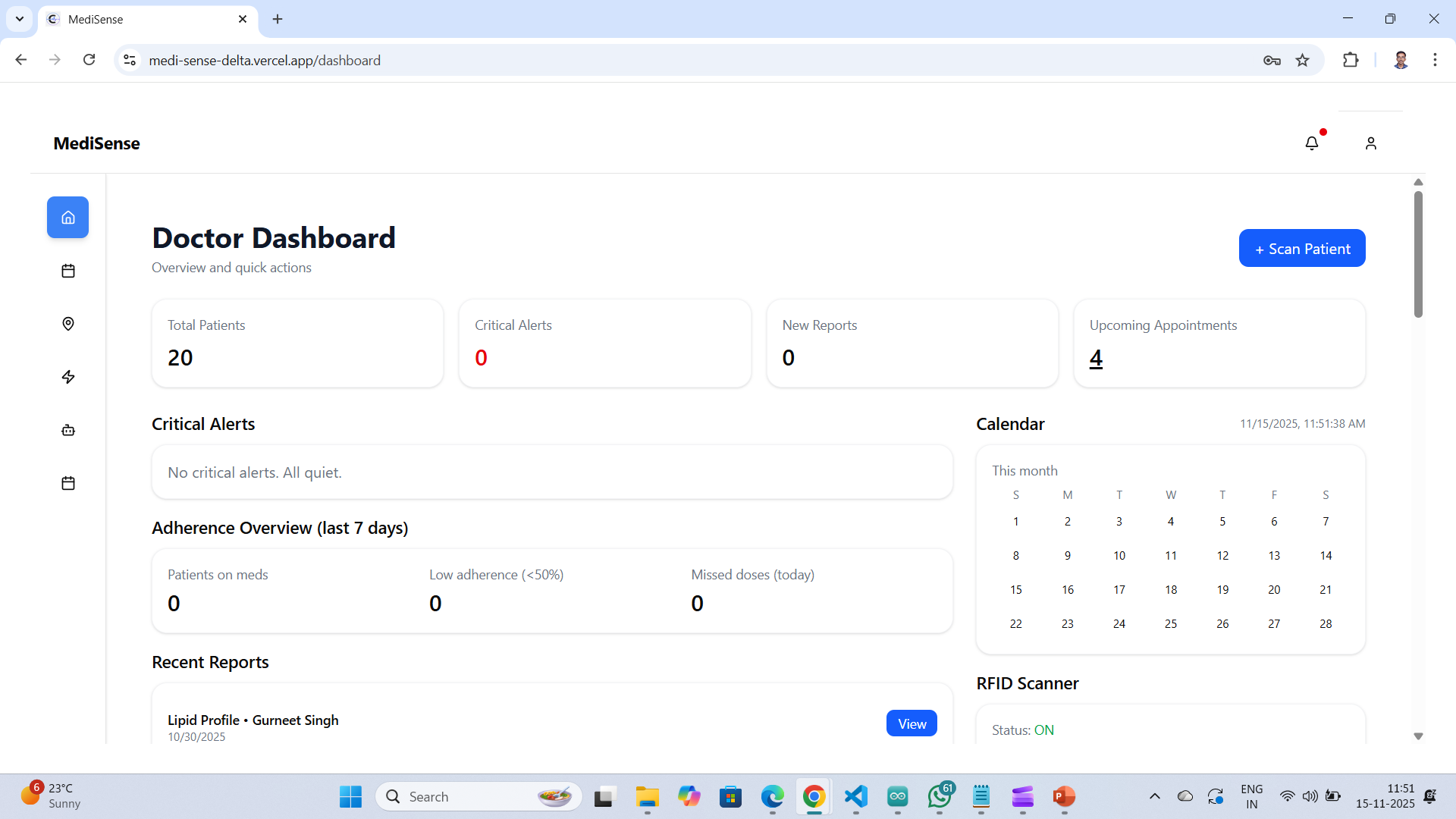 Smart Health Monitoring and Assistance System Smart Health Monitoring and Assistance System